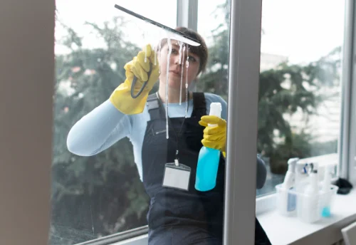 Nettoyage de vitres intérieures et extérieures à Saint-Pierre-en-Auge